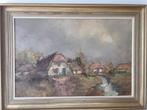 Mooi landschap schilderij van Jan Beaufort, Antiek en Kunst, Ophalen