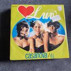 45T Luv' - Casanova, CD & DVD, Vinyles Singles, 7 pouces, Pop, Utilisé, Enlèvement ou Envoi