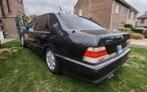 MERCEDES-BENZ S320 AMG LINE W140 CT/KEURING, Auto's, Automaat, Achterwielaandrijving, Zwart, Blauw