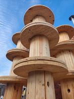 Houten kabelhaspels / bobijnen, Doe-het-zelf en Bouw, Hout en Planken, Ophalen, Zo goed als nieuw, Vuren, Overige typen