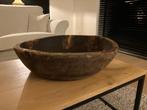 Prachtige grote houten schaal NIEUW, Huis en Inrichting, Woonaccessoires | Schalen en Manden, Ophalen, Nieuw, Schaal