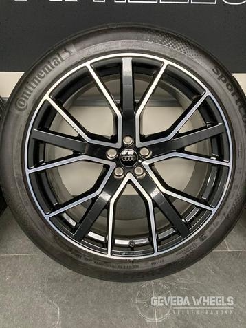 22” originele Audi Q8 / SQ8 velgen + banden 5x112 4M8 601 02 beschikbaar voor biedingen