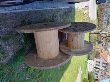 Houten bobijnen beschikbaar voor biedingen