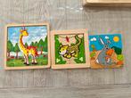 3 houten puzzeld, Enfants & Bébés, Jouets | Puzzles pour enfants, Utilisé, Enlèvement ou Envoi