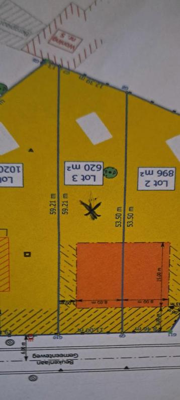 Bouwplaats  beschikbaar voor biedingen