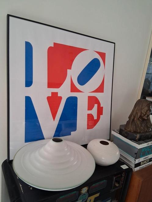 LOVE: Robert I. Handzeefdruk., Antiek en Kunst, Kunst | Litho's en Zeefdrukken, Ophalen of Verzenden