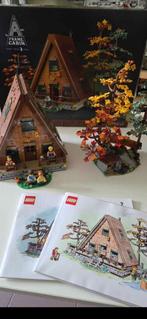 lego ideas a frame cabin 21338, Kinderen en Baby's, Ophalen of Verzenden, Zo goed als nieuw, Complete set, Lego