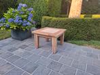 Bijzet/salontafel uit massief sheeshamhout. Geluchtgomd., Ophalen of Verzenden, Zo goed als nieuw, Hout