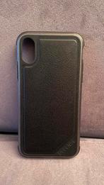 Coque iPhone X/XS cuir noir (X-Doria), Façade ou Cover, Utilisé, IPhone XS