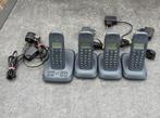 Draadloze telefoonset 4 stuks, Ophalen, Gebruikt