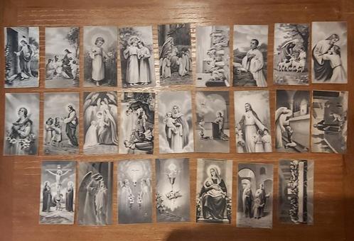 Communie prentjes religieuze prentjes bidprentjes, Antiek en Kunst, Curiosa en Brocante, Ophalen of Verzenden