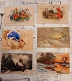 Oude postkaarten : thema kerst en Nieuwjaar , pasen, Verzamelen, Ophalen of Verzenden