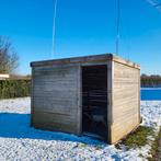 Paardenstal zeer goede staat, af te breken, Dieren en Toebehoren, Ophalen, Gebruikt