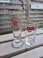 2 bierglazen Celta Meiresonne, Verzamelen, Ophalen, Gebruikt