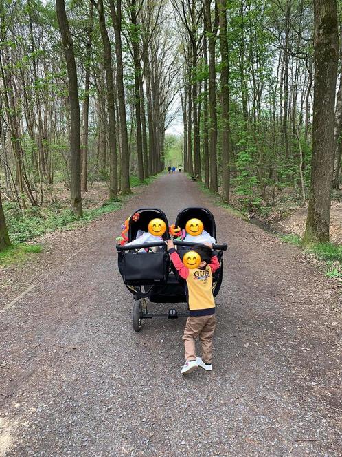 Tweeling kinderwagen 6in1 Junama Diamond S Line., Kinderen en Baby's, Tweelingen en Meerlingen, Zo goed als nieuw, Ophalen