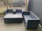 Tuinset moet dringend weg !!, Tuin en Terras, Tuinsets en Loungesets, Ophalen, 4 zitplaatsen, Kunststof, Gebruikt