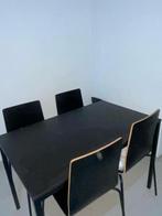 Table a manger svec 4 chaises, Maison & Meubles, Enlèvement, Comme neuf