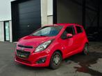 Chevrolet Spark 1.0i EURO 5 LEZ 2030 Leder Airco Garantie, Auto's, Voorwielaandrijving, Euro 5, Zwart, 4 cilinders