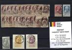 restantje "Leopold II - Grove Baard" - gestempeld, Met stempel, Frankeerzegel, Ophalen of Verzenden, Gestempeld