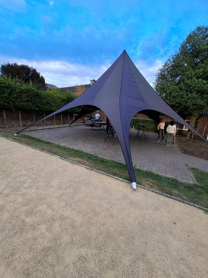 Stertent hoge kwaliteit te huur 12 meter, Tuin en Terras, Partytenten, Zo goed als nieuw, Stertent, Ophalen