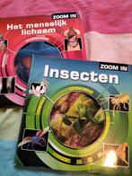 Zoom In wetenschappelijke boekjes, insecten, menselijk licha, Ophalen of Verzenden, Zo goed als nieuw