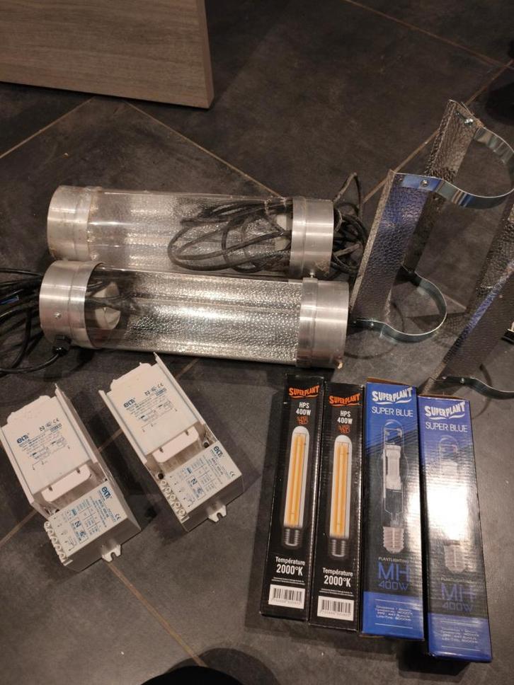 Lampe de culture, Tuin en Terras, Kweekspullen, Gebruikt, Kweeklamp, Ophalen