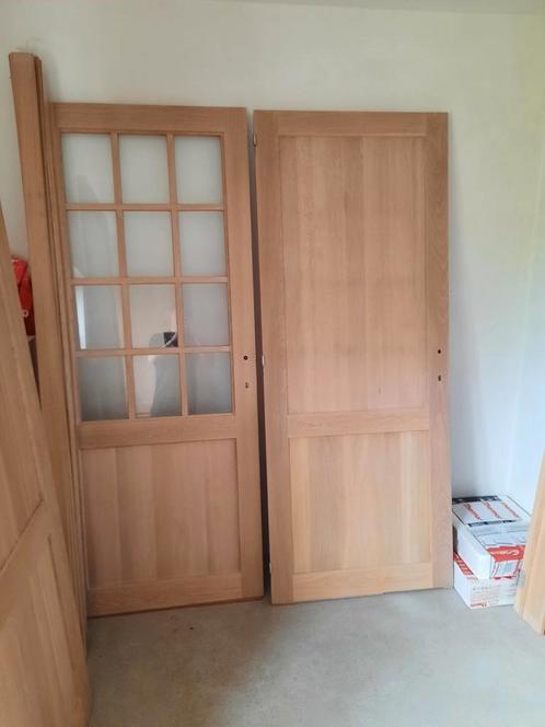 Massieve binnendeuren model Flamand in old White washed, Doe-het-zelf en Bouw, Deuren en Vliegenramen, Nieuw, Ophalen