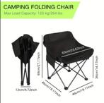 4x campingstoelen NIEUW samen €40, Ophalen, Nieuw, Plastic, Inklapbaar