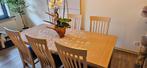 Tafel eetkamer + 6 stoelen + kast, Huis en Inrichting, Ophalen, Gebruikt, Klassiek modern, 4 tot 6 stoelen