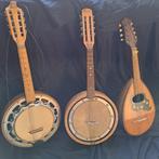 Antieke banjo, Muziek en Instrumenten, Snaarinstrumenten | Banjo's, Ophalen, Gebruikt, Overige typen