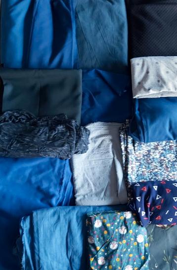 Groot pakket modestoffen beschikbaar voor biedingen