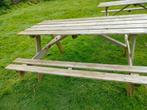 Banc de jardin en bois., Gebruikt, Hout, Ophalen