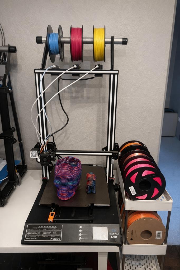 Imprimante 3D multicolore Geeetech A30T, Informatique & Logiciels, 3D Imprimantes, Utilisé, Enlèvement