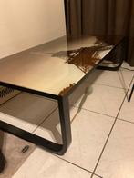 Salontafel Eifeltoren, Ophalen, Zo goed als nieuw, Glas