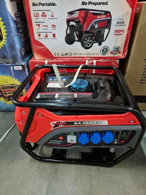 generator electrisch gestart, Doe-het-zelf en Bouw, Aggregaten, Nieuw, Benzine, Ophalen of Verzenden