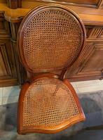 6 stijlvolle kerselaren stoelen Meubles Tricoire France, Brun, Enlèvement, Osier ou Rotin, Chantilly