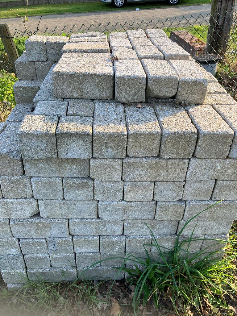 Klinkers, Doe-het-zelf en Bouw, Gebruikt, Steen of Klei, Overige typen, Minder dan 50 cm