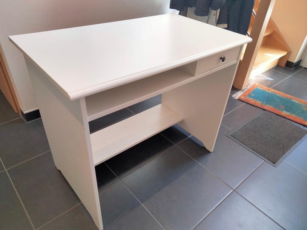 Bureau d'enfant/ado en bois - Très bon état, 90 cm, Avec tiroirs, Comme neuf, Bureau enfant