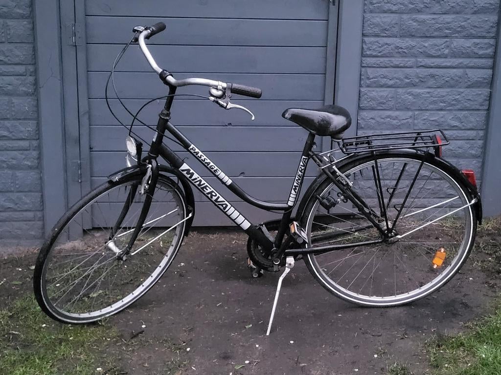 Damesfiets minerva 3 versnellingen, Ophalen