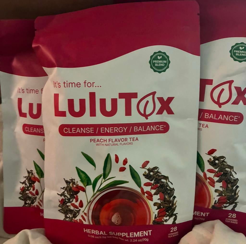 Lulutox 3 zakken 28 tea bags per zak, Enlèvement, Boissons