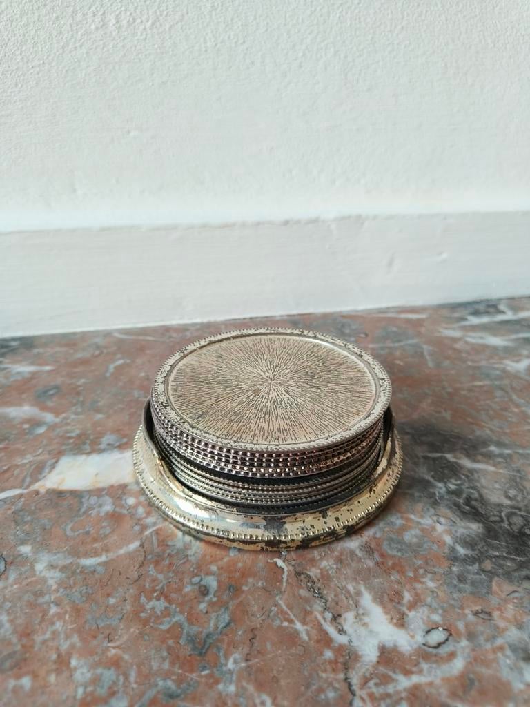 Lichfield verzilverde onderleggers set van 11, Enlèvement