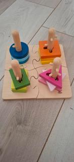 Houten blokjes, Ophalen