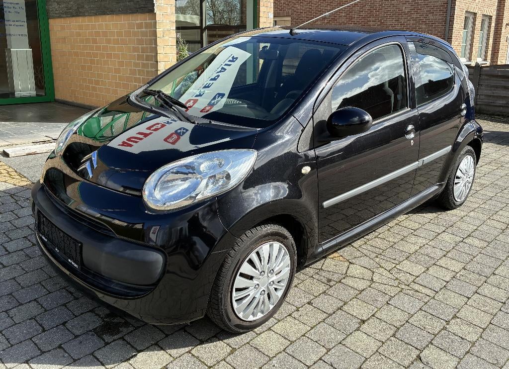 Citroën C1 * 1J GARANTIE * GEKEURD * LEZ OK * TOPSTAAT, Auto's, 4 zetels, C1, Zwart, Bedrijf