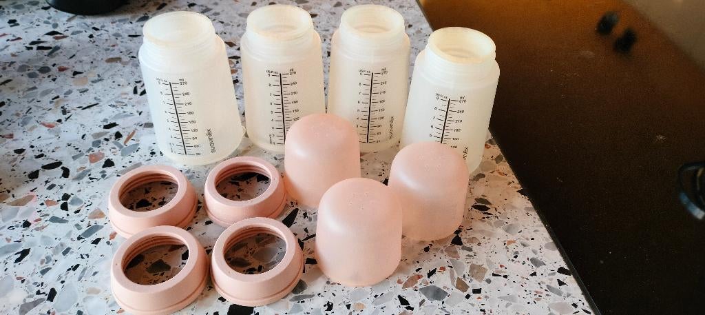 Papflessen te geef, Kinderen en Baby's, Babyvoeding en Toebehoren, Ophalen, Gebruikt