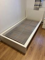 Gratis bed 1 persoon +matras, Maison & Meubles, Chambre à coucher | Lits, Enlèvement, Une personne, Comme neuf, Bois
