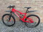 VTT Rouge, taille L   (vend pour raison médicale), VTT tout suspendu, Enlèvement, Comme neuf, Autres marques