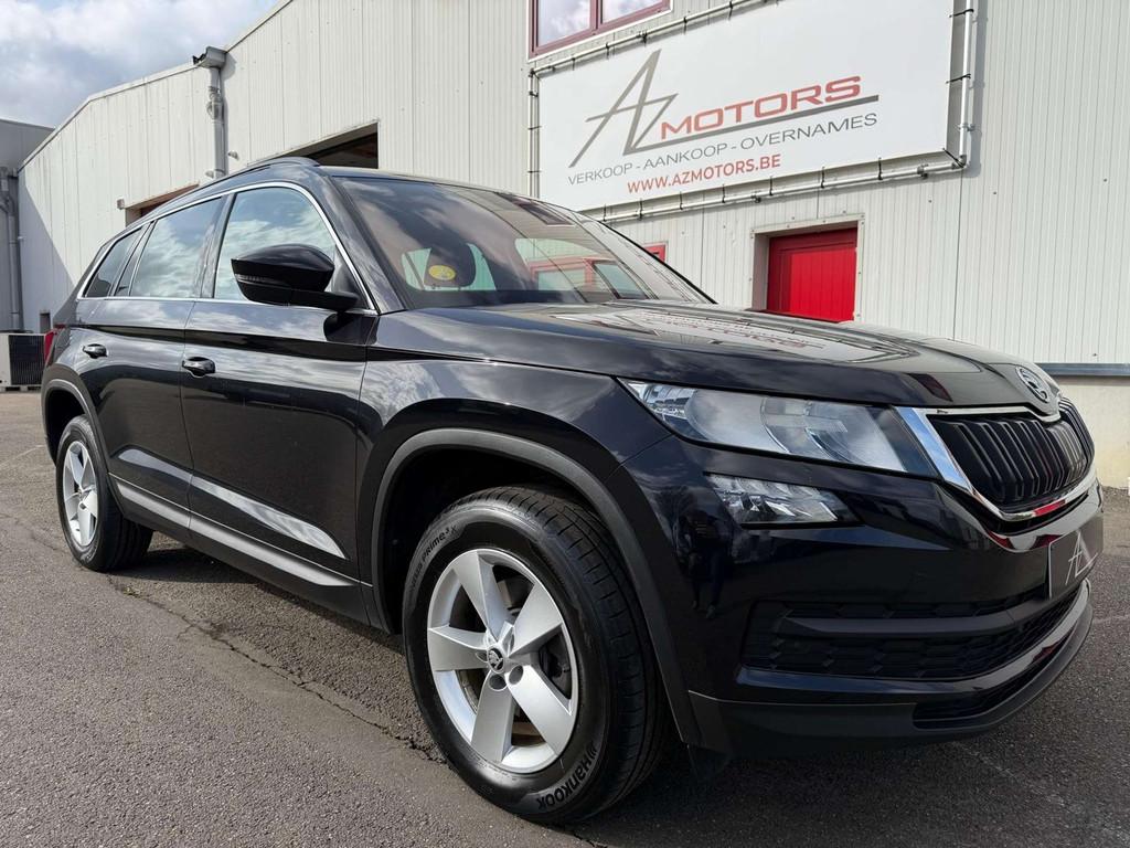 Skoda Kodiaq 2.0TDi DSG Keyless/Carplay/Android/Facelift/Cam, Auto's, Skoda, Automaat, Stof, Gebruikt, Zwart