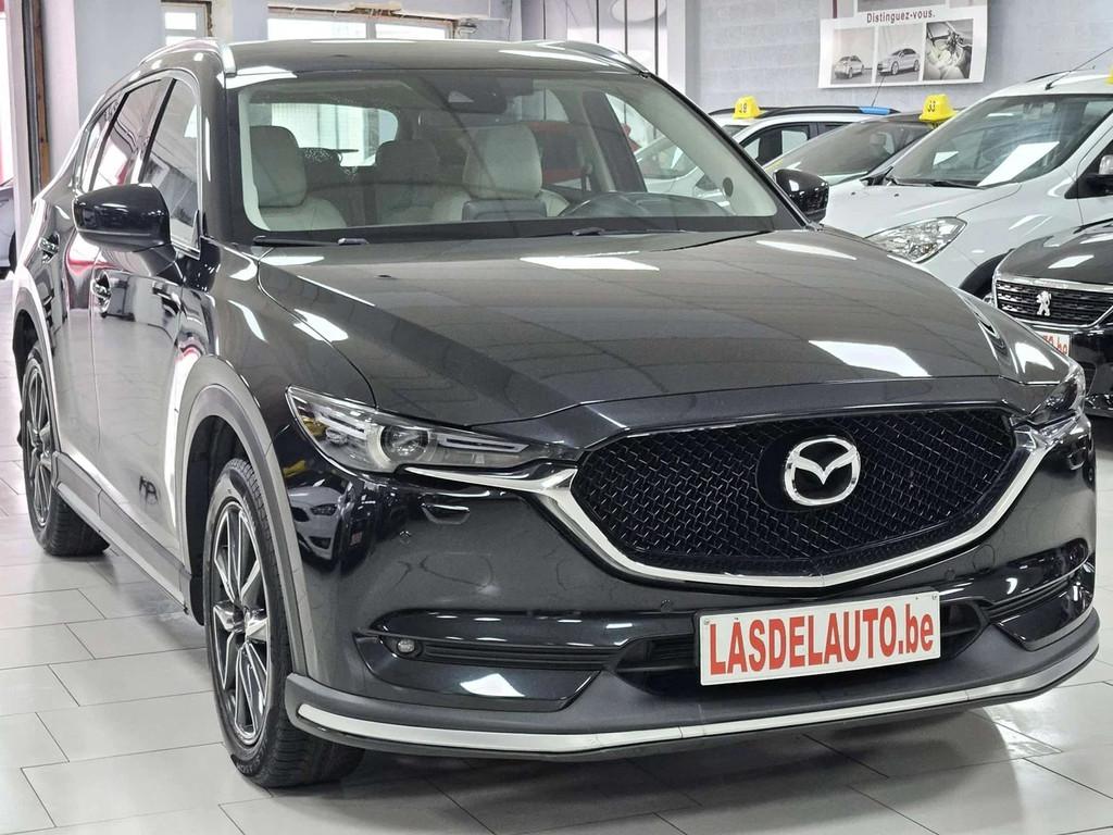 Mazda CX-5 2.2d Ginza Cuir Chauffants Amovible XENON Cam Gps, Auto's, Gebruikt, 4 cilinders, 2191 cc, Overige brandstoffen