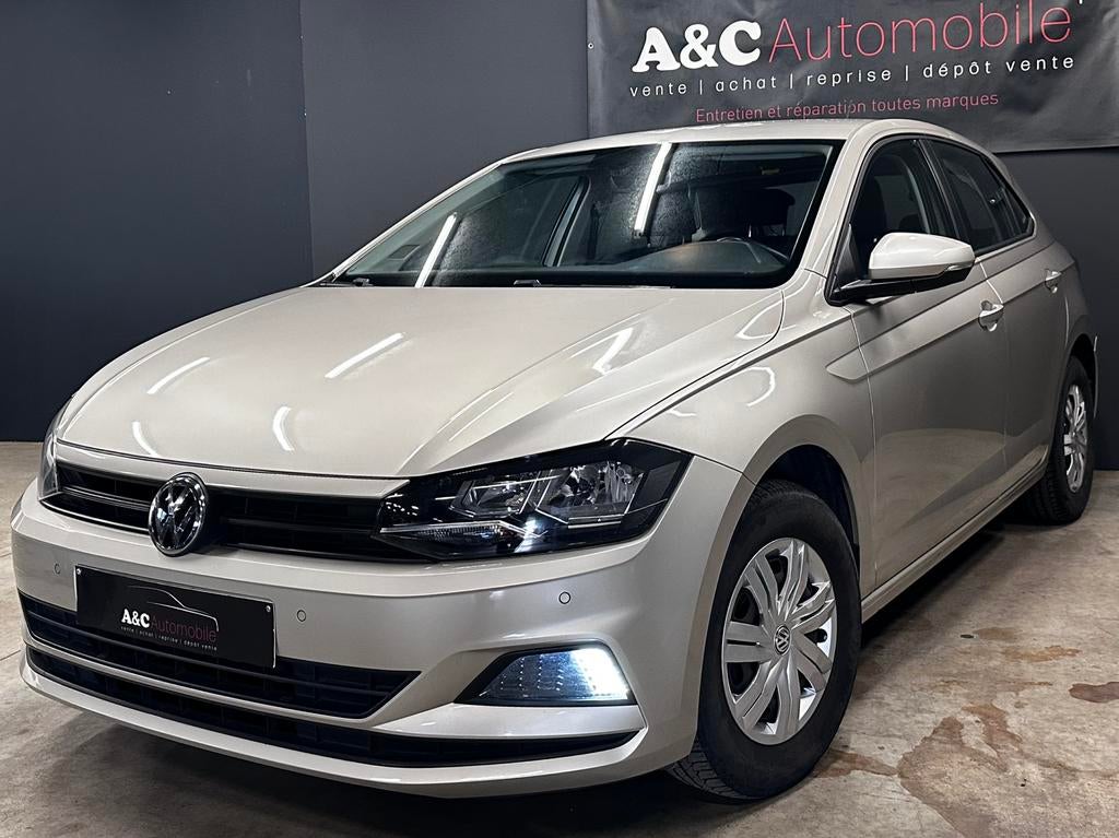 Vw Polo 1.0 essence 2018 75.000km, Autos, Volkswagen, Argent ou Gris, Achat, Euro 6, Entreprise