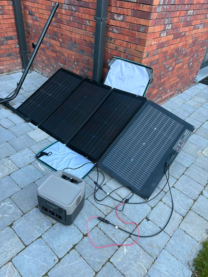 Offgrid kampeer setup, Doe-het-zelf en Bouw, Zonnepanelen en Toebehoren, Zo goed als nieuw, Ophalen
